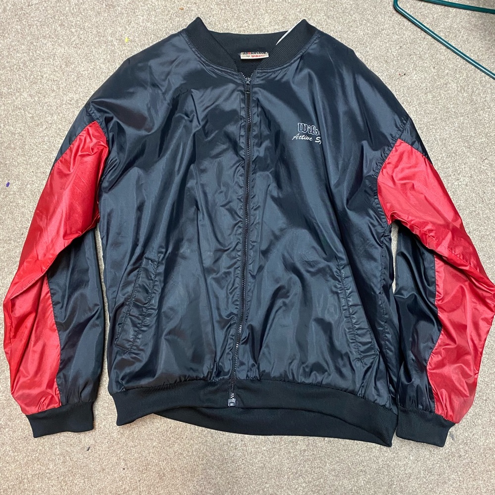Vintage Wilson active sports jacket (DISCOUNT SHIPPING)!!!!!